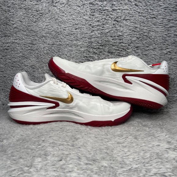 Nike Zoom G.T. Cut 2 'Sisterhood' Size 10.5 Women White Gold Red Basketball - Picture 6 of 8